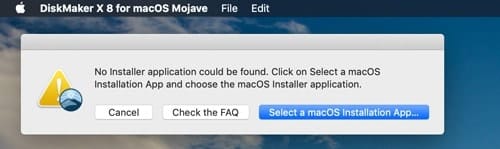 صورة لـ كيفية إنشاء مثبّت USB قابل للتمهيد لنظام MacOS | 1_macOS-Installer-Diskmaker-Select-Installer-min-DzTechs