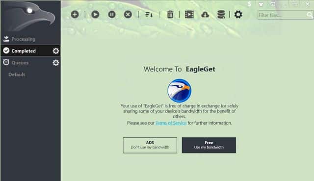 صورة لـ أفضل التطبيقات المجانية لـ إدارة التنزيلات لتحميل سريع لسنة 2023 | 5.-EagleGet-DzTechs
