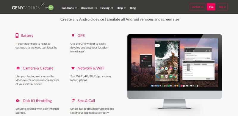 صورة لـ المشروعات الرائعة التي تتيح لك تشغيل Android على جهاز الكمبيوتر | 6-Android-Projects-Android-to-PC-GenyMotion-min-DzTechs