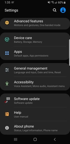 صورة لـ كيفية الوصول إلى بيانات هاتف Android مع شاشة مكسورة | Access-broken-phone-settings-about-phone-min-DzTechs