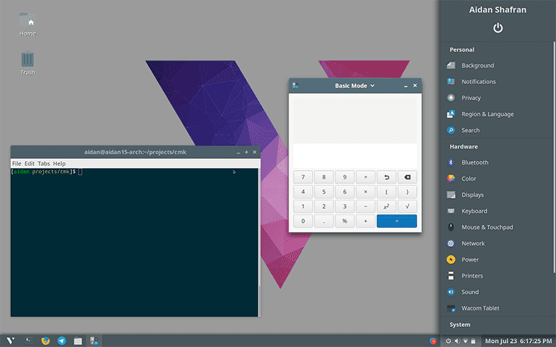 صورة لـ أفضل توزيعات Linux التي تستند إلى Arch والتي يمكنك تجربتها | ArchLinux-VeltOS-Desktop-min-DzTechs