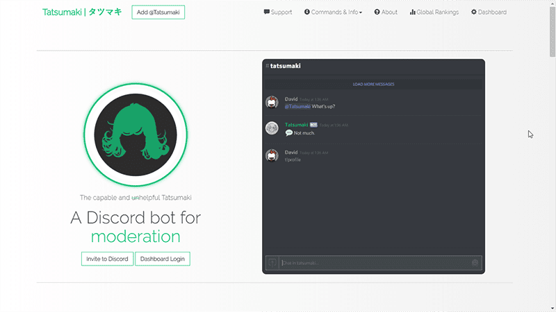 صورة لـ أفضل الروبوتات على Discord لتحسين تجربة الخادم الخاص بك | Best-Discord-Bots-Tatsumaki-min-DzTechs