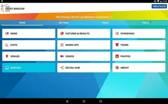 صورة لـ تنزيل Cricket World Cup لنظام iOS و Android و Windows Phone | Cricket-World-Cup-2015-app-min-DzTechs