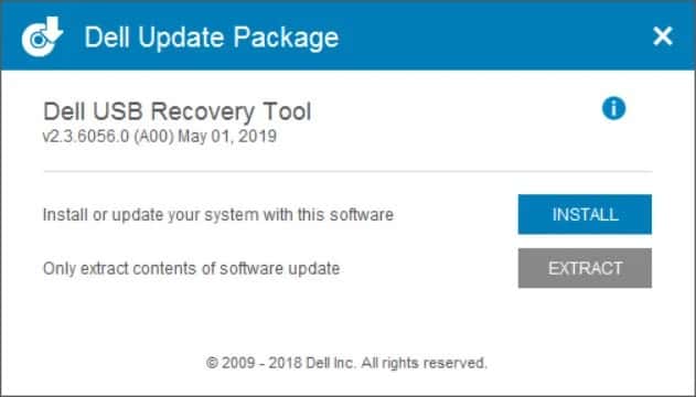 صورة لـ تنزيل Windows Recovery Image لاسترداد كمبيوتر OEM إلى وضع المصتع | Dell-OS-Recovery-Tool-min-DzTechs