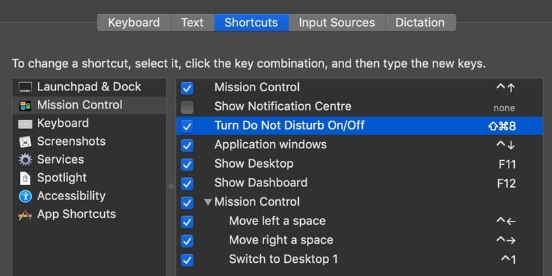 صورة لـ كيفية تعيين اختصار لوحة المفاتيح لـ وضع عدم الإزعاج على جهاز Mac | Do-Not-Disturb-Shortcut-Cover-800x400-min-DzTechs