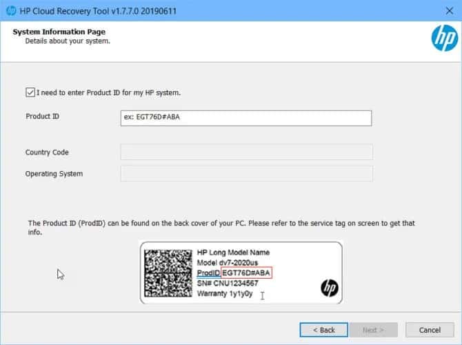 صورة لـ تنزيل Windows Recovery Image لاسترداد كمبيوتر OEM إلى وضع المصتع | HP-Cloud-Recovery-Tool-670x500-min-DzTechs