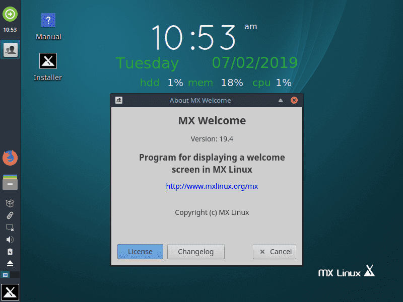 صورة لـ مراجعة توزيعة MX Linux : توزيعة Linux الشعبية والبسيطة والمستقرة | MX-Linux-Review-About-min-DzTechs