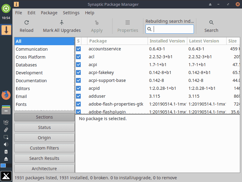 صورة لـ مراجعة توزيعة MX Linux : توزيعة Linux الشعبية والبسيطة والمستقرة | MX-Linux-Review-Package-Installation-min-DzTechs