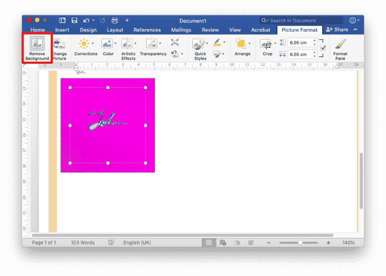 صورة لـ كيف يمكنني إضافة توقيع في مستند Microsoft Word ؟ | Screenshot-2019-07-09-at-7.58.45-PM-1-768x550-min-DzTechs