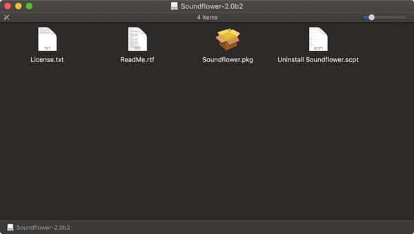 صورة لـ كيفية تسجيل صوت النظام أثناء تسجيل الشاشة على QuickTime | Soundflower-Mac-Installer-Package-min-DzTechs
