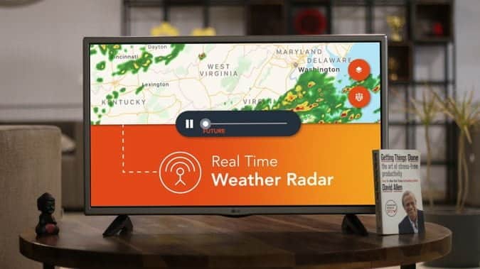 صورة لـ تعرف قليلاً الآن على تطبيقات Android TV المفيدة التي يجب على الجميع تجربتها | accuweather-min-DzTechs