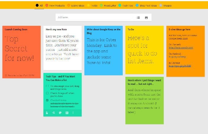 صورة لـ أفضل بدائل Evernote لتدوين الملاحظات المدهشة | best-evernote-alternatives-google-keep-min-DzTechs