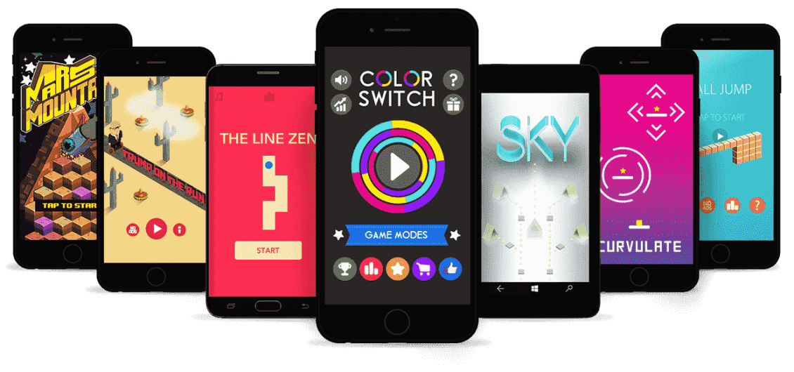 صورة لـ أفضل ألعاب Hyper Casual للعبها أثناء وقت الاستراحة | colorswitch-min-DzTechs