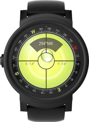 صورة لـ أفضل تطبيقات Wear OS لساعة Android الجديدة | compass-level-min-DzTechs