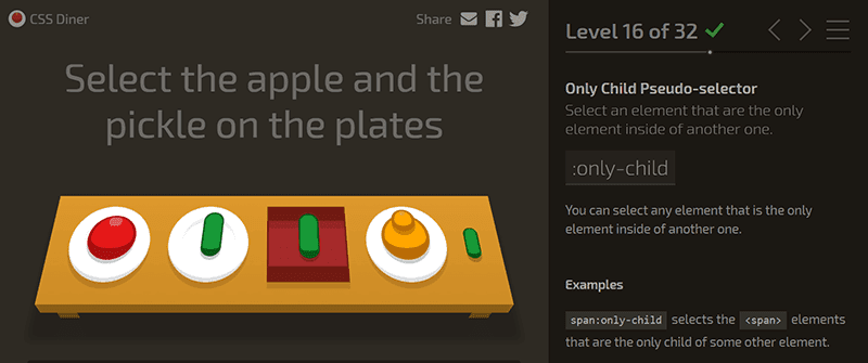 صورة لـ ألعاب ممتعة لمساعدتك على تعلم برمجة CSS بسهولة | css-games-diner-min-DzTechs