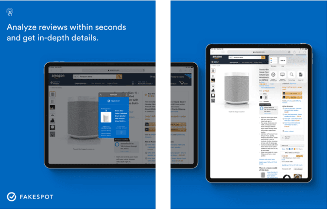 صورة لـ أفضل أدوات تحليل مراجعات Amazon لفهم تقييمات العملاء | fakespot-min-DzTechs