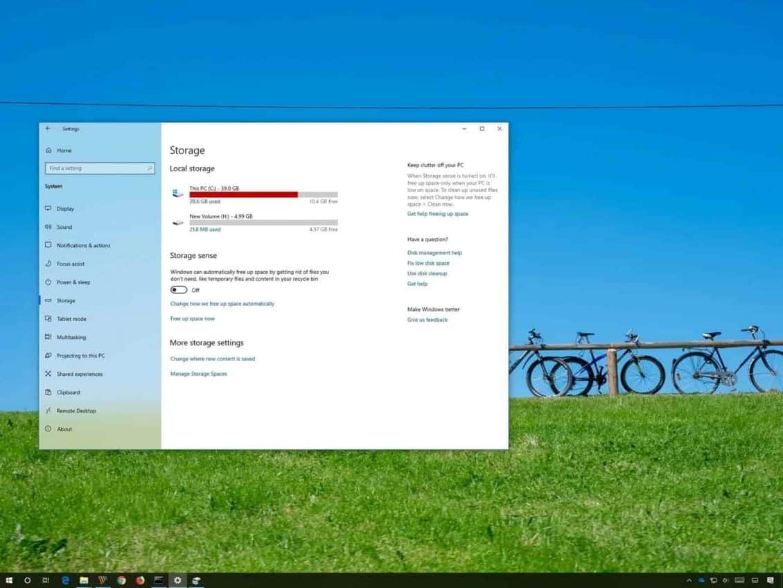صورة لـ أفضل الطرق لتحرير مساحة تخزين القرص الصلب على Windows 10 | free-up-space-windows-10_2019-min-min
