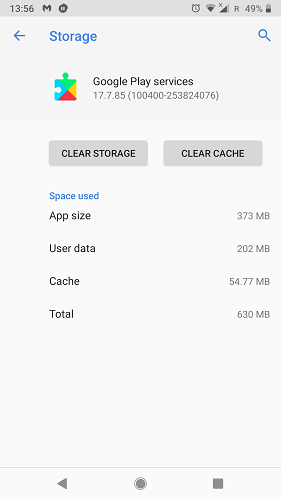 صورة لـ كيفية منع استنزاف البطارية من خدمات Google Play على Android | google-play-services-battery-drain-clear-cache-DzTechs