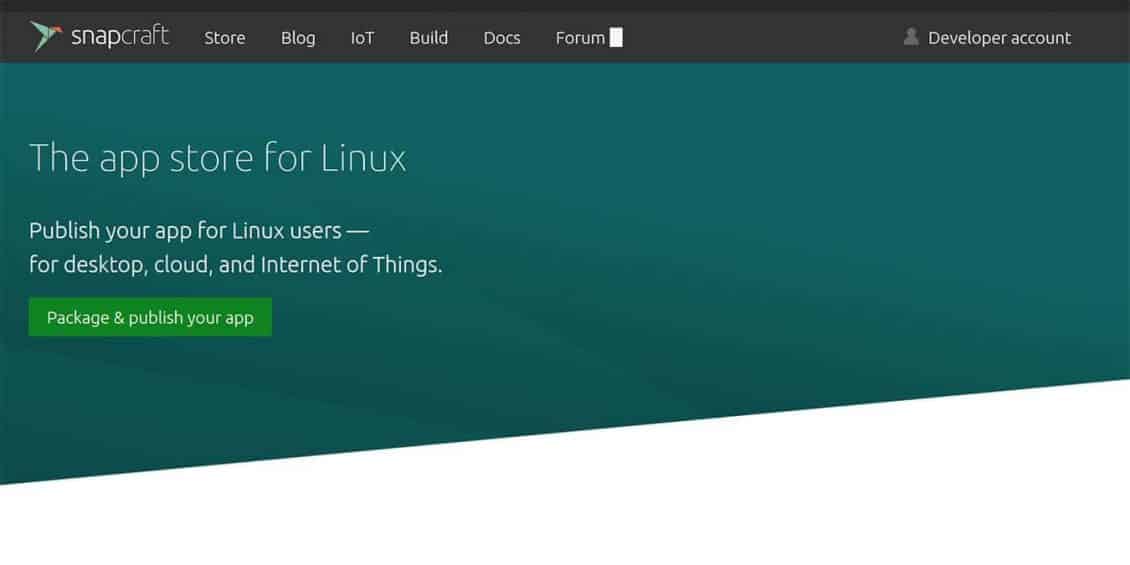 صورة لـ كيفية تثبيت تطبيقات Snap في Arch Linux | how-to-install-snap-applications-arch-linux-snapcraft-website-min-DzTechs
