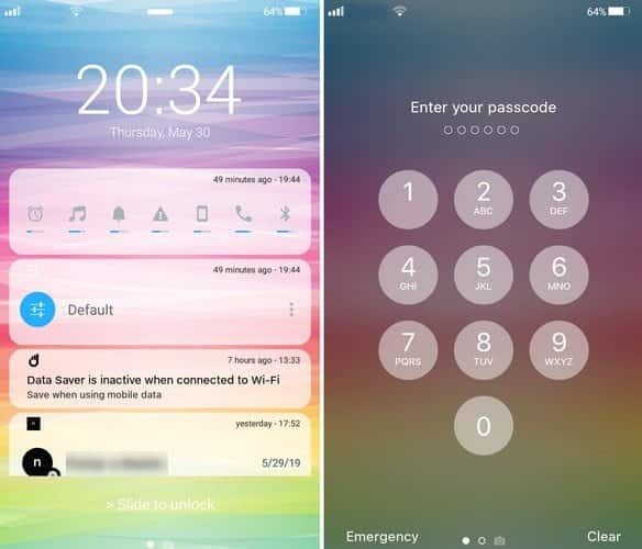 صورة لـ كيف تجعل هاتف Android الخاص بك يشبه الـ iPhone | iPhone-Lockk-min-DzTechs