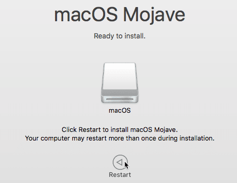 صورة لـ كيفية تثبيت نظام التشغيل macOS على محرك أقراص USB خارجي | install-macos-usb-restart-min-DzTechs