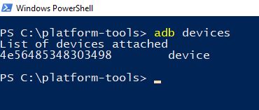 صورة لـ كيفية البدء باستخدام Android Debug Bridge (ADB) | installling-ADB-adb-devices-found-min-DzTechs