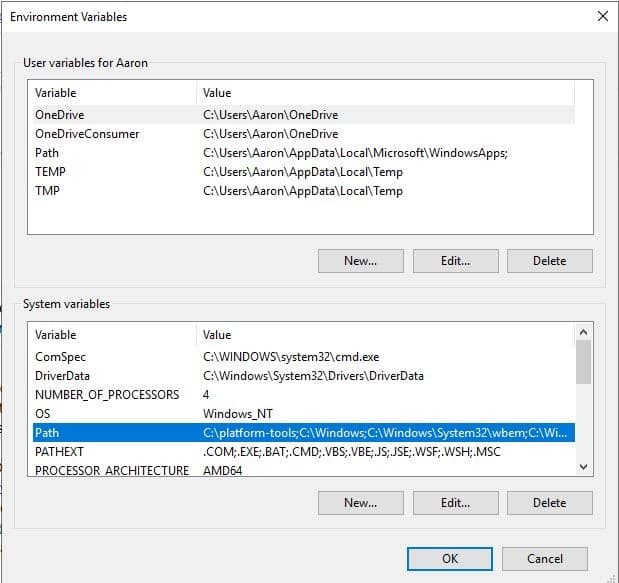 صورة لـ كيفية البدء باستخدام Android Debug Bridge (ADB) | installling-ADB-fix-select-path-min-DzTechs