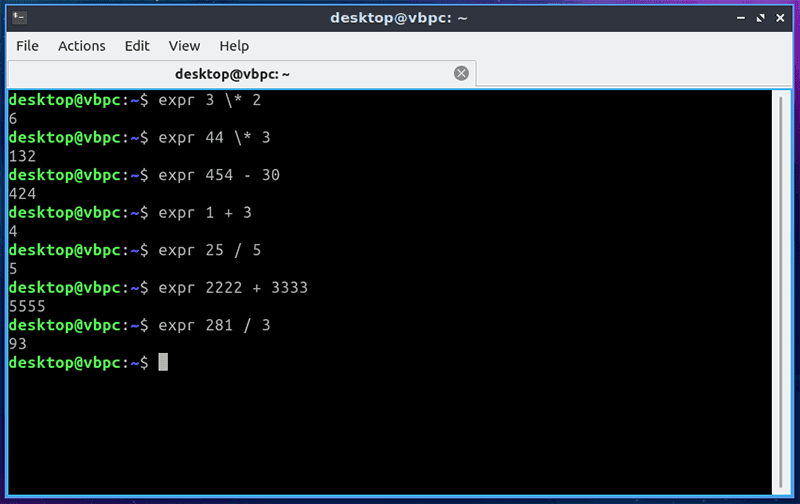 صورة لـ كيفية إستخدام Terminal لـ Linux كآلة حاسبة للعمليات الرياضية | linux-terminal-calculators-expr-min-DzTechs