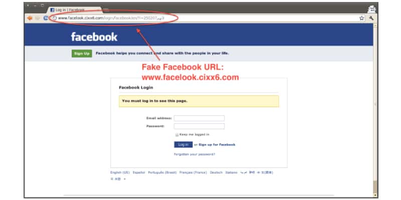 صورة لـ كيفية هكر وإختراق Facebook Messenger دون كلمة مرور | phishing-facebook-min-DzTechs