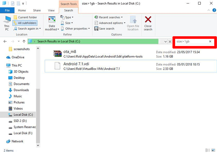 صورة لـ أفضل الطرق لتحرير مساحة تخزين القرص الصلب على Windows 10 | recover-space-windows-c-drive-scan-file-explorer-min-DzTechs