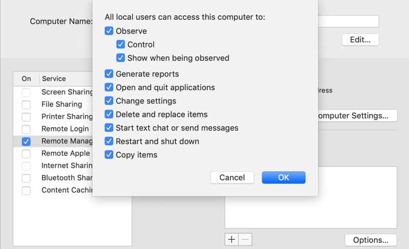 صورة لـ كيفية الوصول عن بُعد إلى جهاز Mac الخاص بك من جهاز كمبيوتر خارجي | remote-access-mac-external-computer-remote-management-min-DzTechs