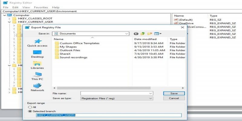 صورة لـ كيفية استعادة النسخ الاحتياطية للسجل في Windows 10 | restore-registry-backup-windows-10-featured-800x400-min-DzTechs