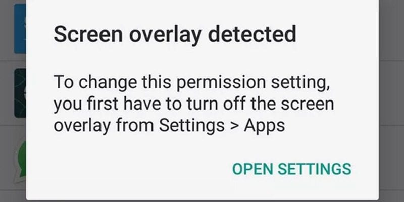 صورة لـ كيفية إصلاح خطأ “Screen Overlay Detected” على Android | screen-overlay-detected-error-android-header-800x400-min-DzTechs