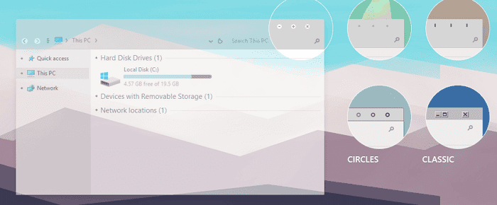 صورة لـ أفضل قوالب ومظاهر Windows 10 يجب عليك التحقق منها | simplify-10-windows-theme-min-DzTechs