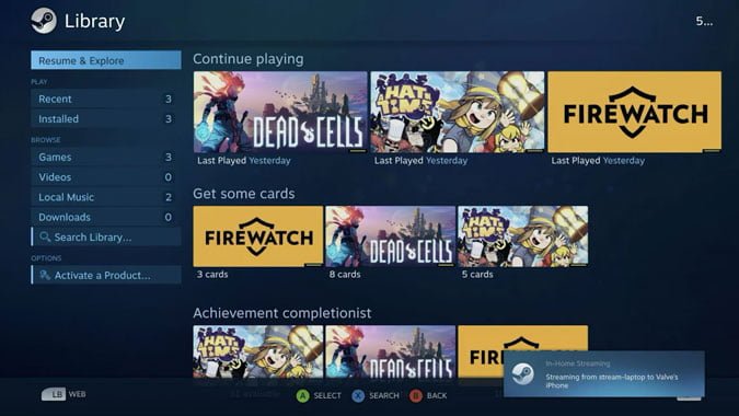 صورة لـ تعرف قليلاً الآن على تطبيقات Android TV المفيدة التي يجب على الجميع تجربتها | steamlink-2-min-DzTechs