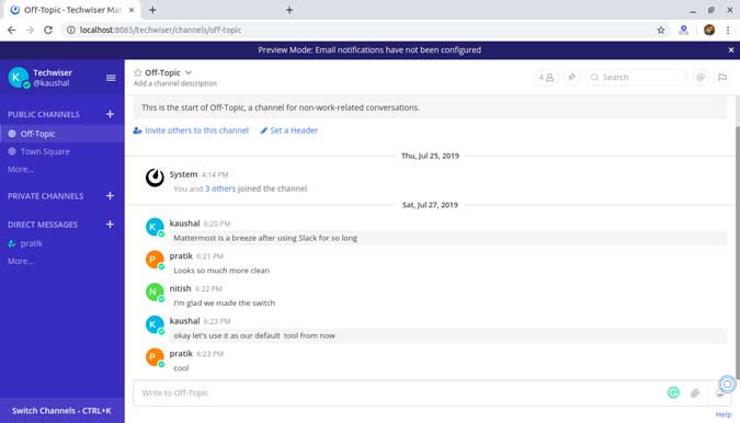 صورة لـ مُقارنة بين Slack و Mattermost : أي تطبيق أفضل لمؤسستك؟ | user-interface-min-DzTechs