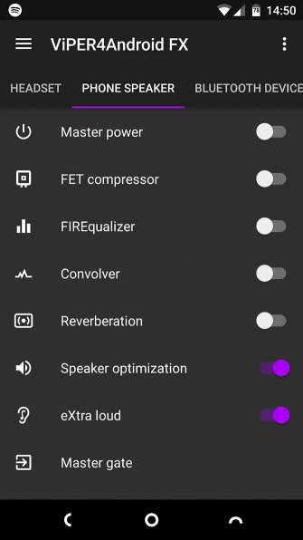 صورة لـ تطبيقات التعزيز الصوتي التي ستزيد فعليًا من حجم إخراج الصوت لنظام Android | viper4android-extra-loud-335x596-min-DzTechs