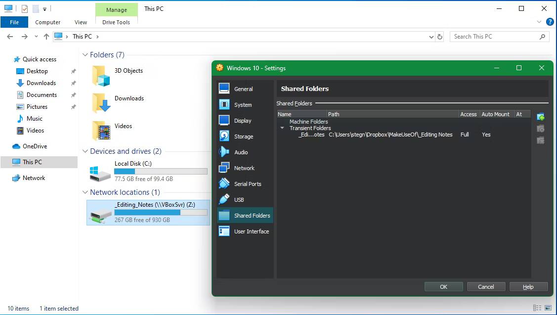 صورة لـ إضافات الضيف لـ VirtualBox: ما هي وكيفية تثبيتها | virtualbox-shared-folder