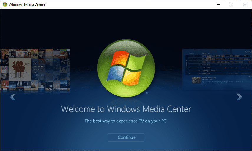 صورة لـ تنزيل Windows Media Center لنظام التشغيل Windows 10 | windows-media-center-min-DzTechs