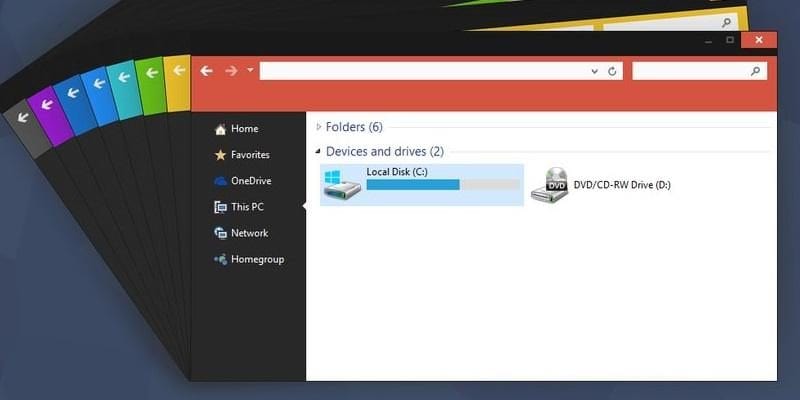 صورة لـ أفضل قوالب ومظاهر Windows 10 يجب عليك التحقق منها | windows-theme-hero-800x400-min-DzTechs