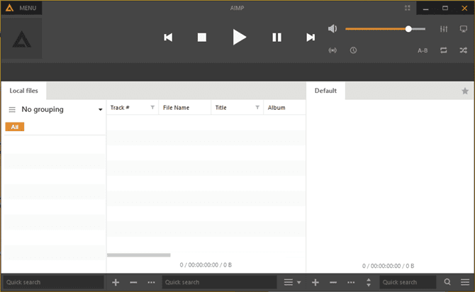 صورة لـ أفضل التطبيقات المحمولة التي لا تتطلب أي تثبيت لنظام Windows | AIMP-portable-application-unzipped-best-music-player-670x412-min-DzTechs