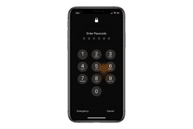 صورة لـ هل نسيت رمز المرور لجهاز iPhone أو iPad؟ إليك كيفية إعادة تعيين كلمة المرور! | Forgot-iPhone-passcode-enter-screen-min-DzTechs