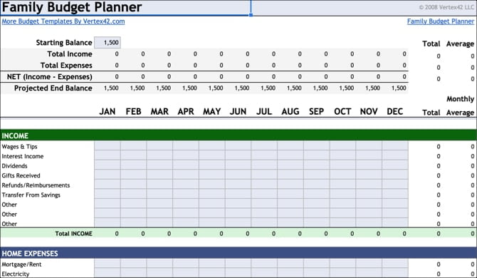 صورة لـ أفضل قوالب مستندات Google التي ستجعل حياتك أسهل | GoogleDocsFamilyBudgetPlannerTemplateSS-min-DzTechs