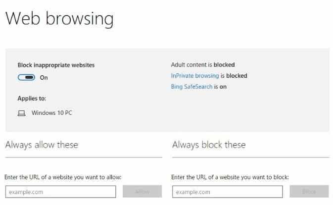 صورة لـ كيفية حظر المواد و المواقع الإباحية على Windows – مجانًا | Screenshot-2019-08-03-at-1.05.28-pm-min-DzTechs