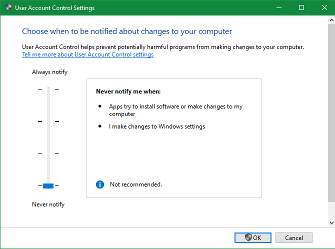 صورة لـ خطأ رفض الوصول إلى المجلد في نظام التشغيل Windows 10؟ 5 إصلاحات سهلة | UAC-Windows-10-min-DzTechs