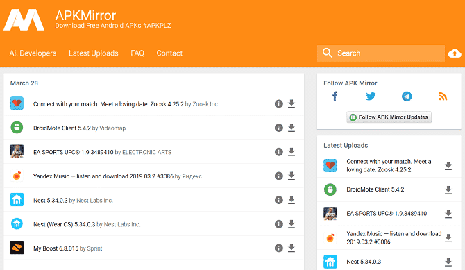 صورة لـ أفضل المواقع لتحميل ألعاب وتطبيقات Android مجانًا وبأمان | apkmirror-670x389-DzTechs
