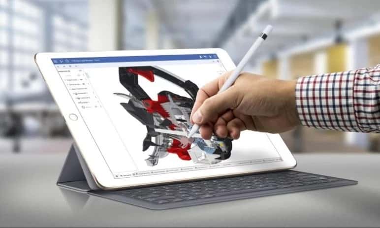 صورة لـ أفضل تطبيقات النمذجة ثلاثية الأبعاد لأجهزة iPad Pro | cad-on-an-ipad-pro-cult-of-mac-190311_download-772x463-min-DzTechs