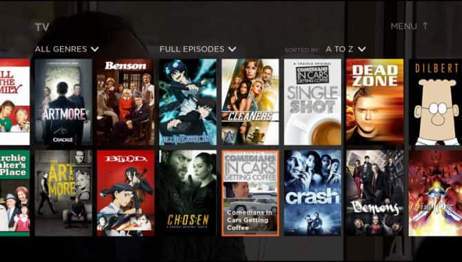 صورة لـ أفضل قنوات Roku المجانية التي لا يُمكنك تفويتها للاستمتاع بتجربة مُشاهدة مُمتعة | crackle-670x380-min-DzTechs