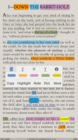 صورة لـ أفضل تطبيقات قارئ الكتب الإلكترونية للهواتف الذكية التي تعمل بنظام Android | ebook-reading-apps-for-android-5-min-DzTechs