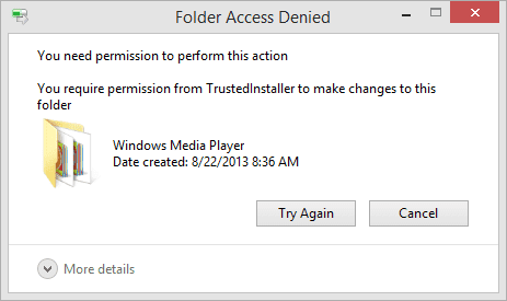 صورة لـ خطأ رفض الوصول إلى المجلد في نظام التشغيل Windows 10؟ 5 إصلاحات سهلة | folder-access-denied-min-DzTechs